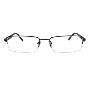 Prada Men's Unisex Rectangular EyeGlasses - Black